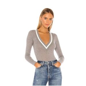 Lovers and Friends gray bodysuit